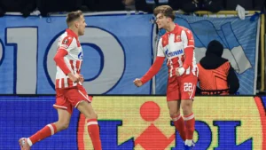 Crvena zvezda slavila u Malmeu: Kostov doneo veliku pobedu i plasman u nokaut fazu Lige Evrope Vasilije Kostov