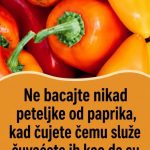 Ne bacajte nikad peteljke od paprika, kad čujete čemu služe čuvaćete ih kao da su od zlata! Ne bacajte nikad peteljke od paprika, kad čujete čemu služe čuvaćete ih kao da su od zlata! - featured image