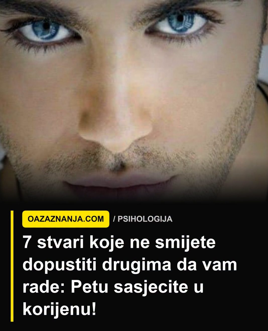 7 stvari koje ne smijete dopustiti drugima da vam rade: Petu sasjecite u korijenu! - featured image