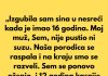 Mislila sam da me muž ne voli jer nije plakao za našim sinom – istina me šokirala Mislila sam da me muž ne voli jer nije plakao za našim sinom – istina me šokirala - featured image