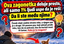 Ova zagonetka deluje prosto, ali samo 1% ljudi uspe da je reši: Da li ste među njima? Ova zagonetka deluje prosto, ali samo 1% ljudi uspe da je reši: Da li ste među njima? - featured image